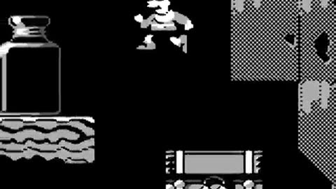 Gameboy Longplay 205 The Simpsons-Bart and the Beanstalk BW