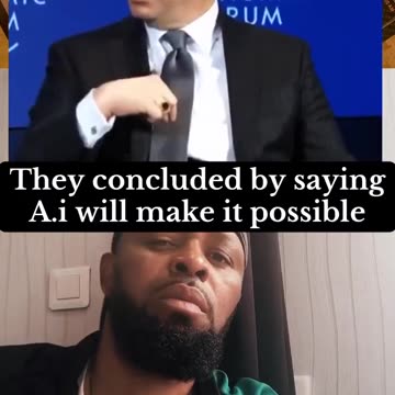 “We will reduce the number of people in The World by 50%” - A