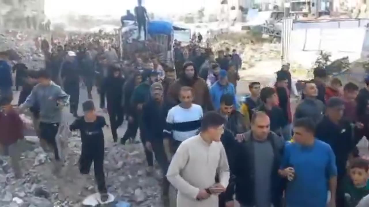Anti-Hamas Protests in Jabaliya, Northern Gaza Strip