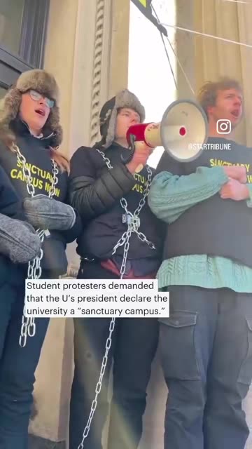 Ugly students protest their ugliness or ICE