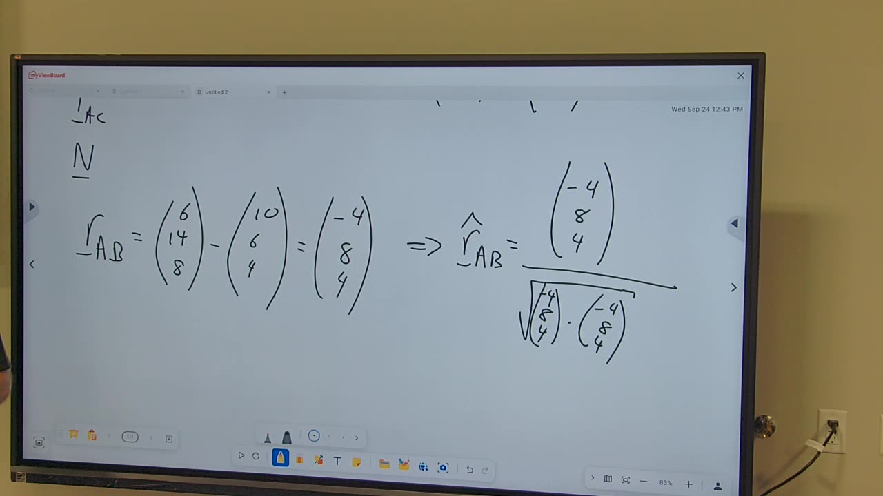Statics: Normal Force Example