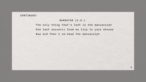 Taylor Swift - The Manuscript (Official Lyric Video)