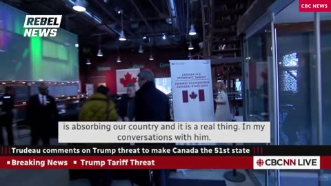 Trudeau commenta la minaccia di Trump di fare del Canada il 51° stato