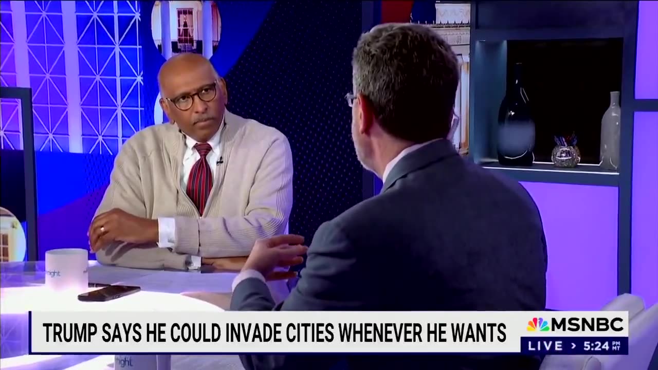 Norm Eisen talking about his law fair.