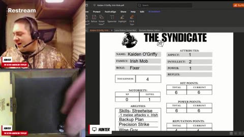 Bourdeaux Bastards Session 2 - The Sydicate RPG Solo