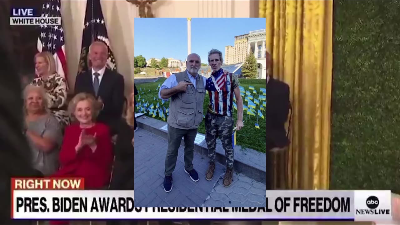 Biden Gives MEDAL OF FREEDOM to Man Pictured with Attempted Trump Assassin