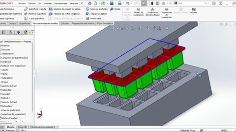 3D MOLD SOLIDWORKS