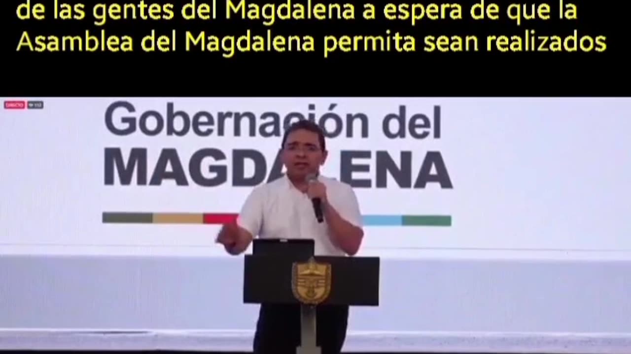 Gobernador del Magdalena insta a la Asamblea a aprobar recursos