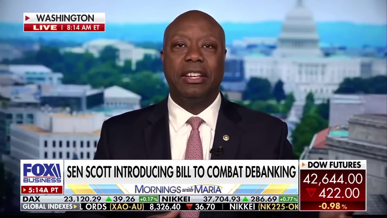 Sen. Tim Scott reveals Elon Musk gave his phone number to Republicans who want to work with him