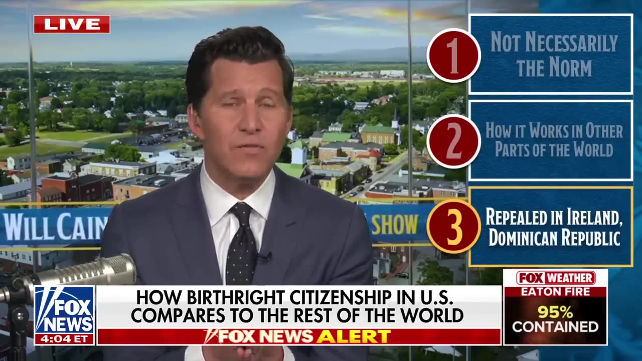 Birthright citizenship is 'not the norm' around the world_ Will Cain