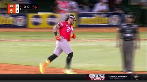 Andrés Chaparro está que quema