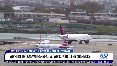 Airport Delays Widespread With Air Controller Absences