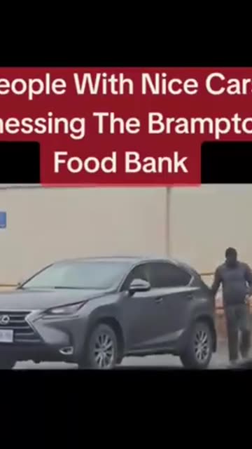 The State of Canada: Diversity is Death - People With Nice Cars Finessing Brampton Food Bank