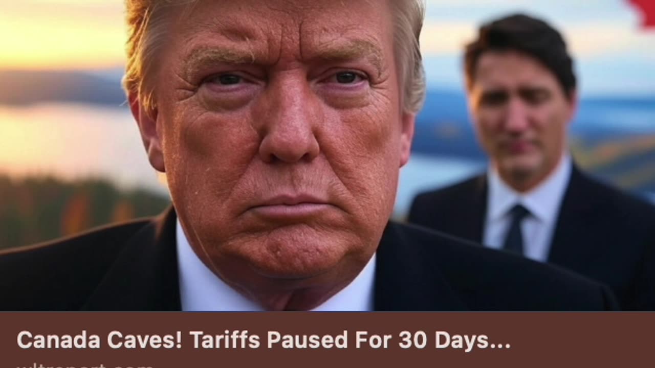 🇨🇦 Canada Caves! Trump Pauses Tariffs for 30 Days – Will They Hold Up Their End? 🇺🇸🔥