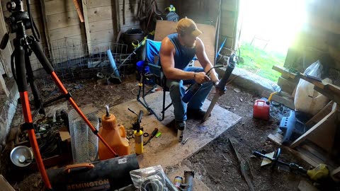 Starting a Homestead From Scratch: Fixing The Four Wheeler For Chores