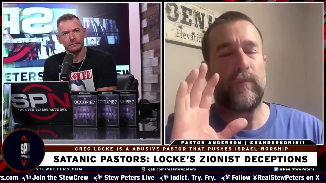 FWBC 20251007 Stew Peters' Network | Flags of Occupation | Jews Hijack American Faith (10/7/2025)