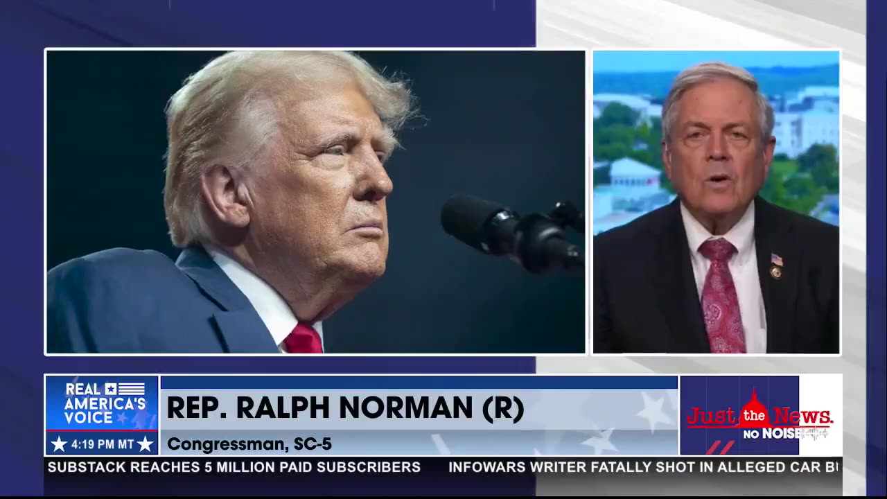 ‘It was a good day for the country’: Rep. Ralph Norman commends House for passing CR