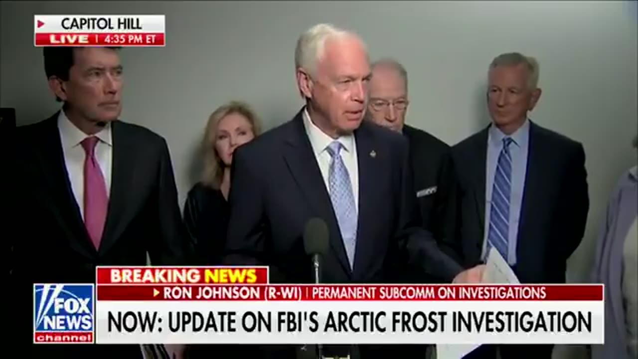 Senators have uncovered that the Biden FBI SPIED on eight GOP senators