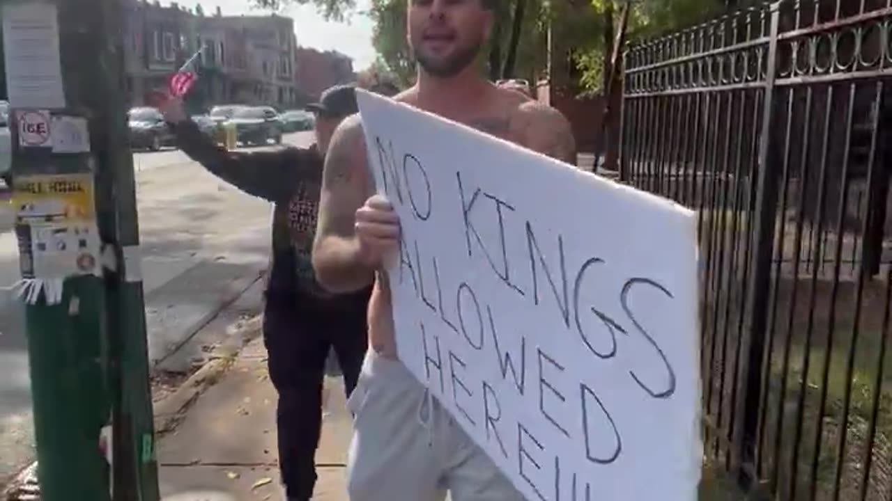 No Kings Protest in Chicago