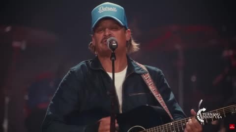Kid Rock Praises Jesus During Alternative Halftime Show Performance