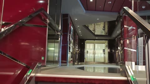 Some things are JUST WEIRD in the Aurea Spa Thermal Suite on MSC Seaside