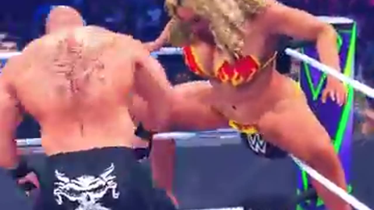 Brock Lesnar vs Nicky James Part 1
