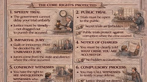 Amendment VI Explained | The Right to a Fair and Speedy Trial