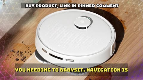 LEFANT M3 Robot Vacuum Cleaner with Mapping, 12000Pa Suction, Emptying Station,