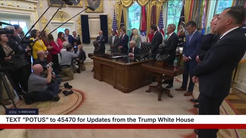 President Trump Signs a Presidential Memorandum, Sep. 15, 2025