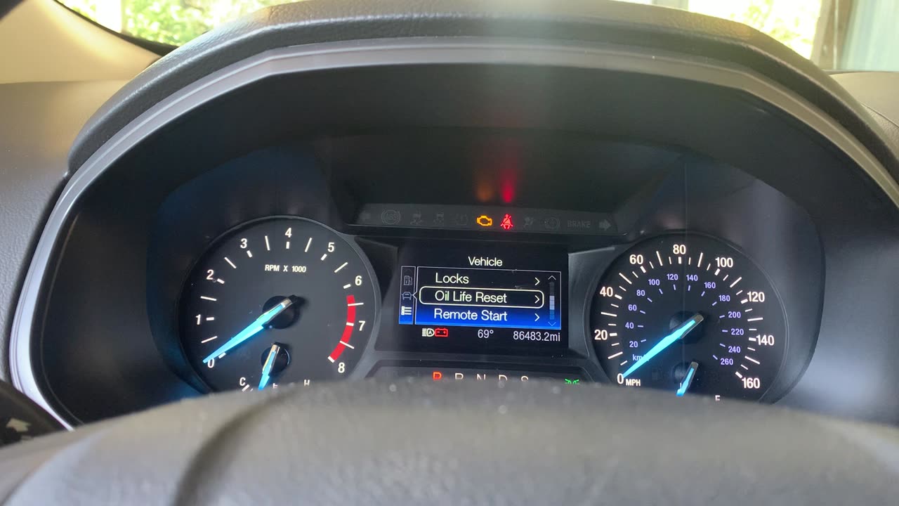 2019 Ford Edge - Oil Life Reset