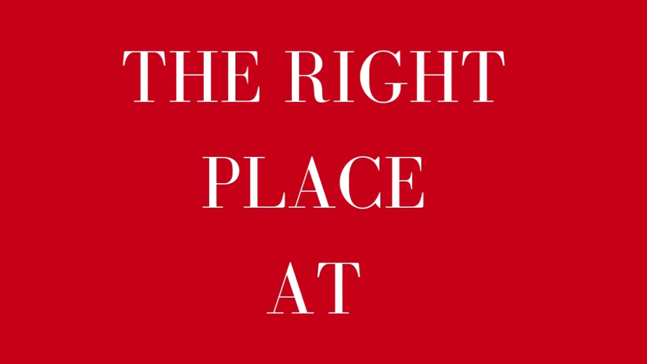 Right Place