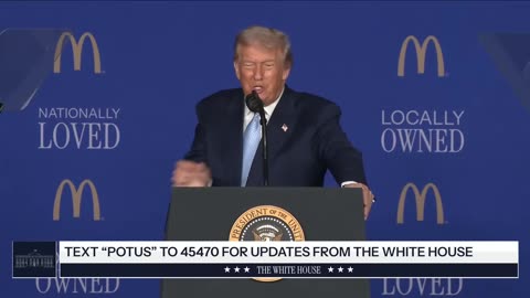 President Trump Delivers Remarks at McDonald’s Impact Summit – November 18, 2025