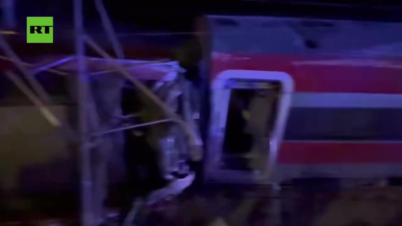⚡️ High-speed train derails in Spain