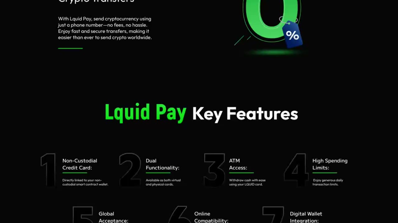 LIQUID PAY - NEW UNIQUE HYBRID CRYPTO FIAT PLATINUM VISA DEBIT CARD FOR FREE - TOP TEAM ROB BUSER