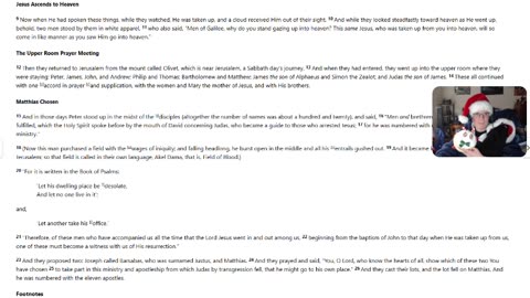 Acts 1 and 2 NKJV (Joshzilla89 Bible Reading)