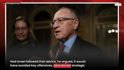 Alan Dershowitz: Israel’s Military Might, Not Just Diplomacy, Secured Trump’s Peace Plan