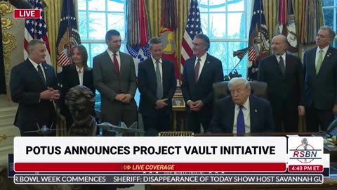 WATCH: Business Leaders and Cabinet Members Applaud President Trump's Support of Mining - 02/02/26