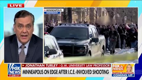 Jonathan Turley Says ICE Agent Appeared To Be In His Rights To Shoot At Vehicle
