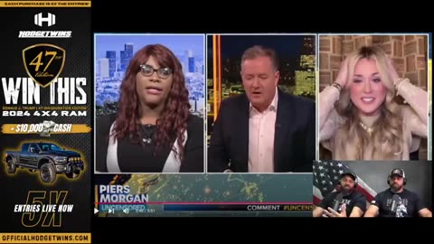 Conservative Twins-Piers Morgan Calls TRANSWOMAN a LUNATIC after he said the UNTHINKABLE!