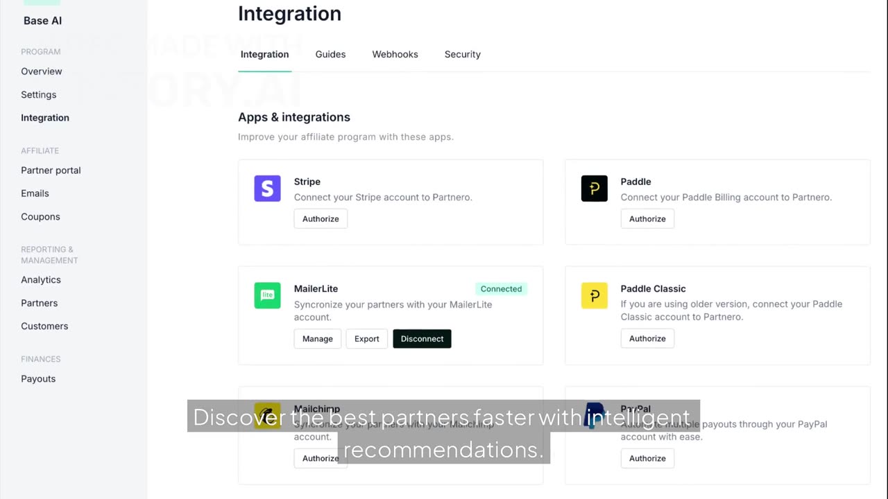 Launch AI-Powered Affiliate & Referral Programs in Minutes | Partnero