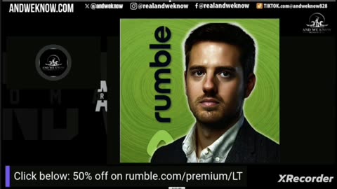 Clip from AndWeKnow upcoming interview with the CEO of Rumble