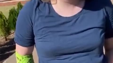 Deranged leftist student TRASHED YAF student table at Oklahoma State uni