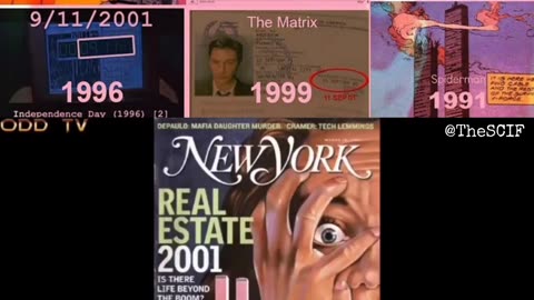 PREDICTIVE PROGRAMMING. There are no coincidences.