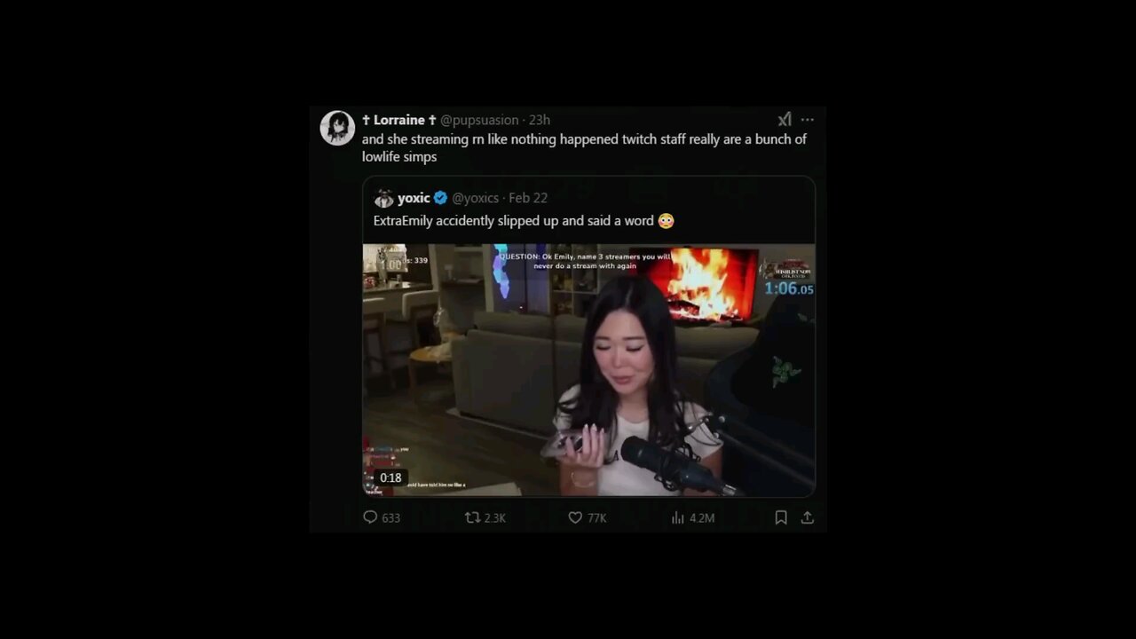 She just got cancelled