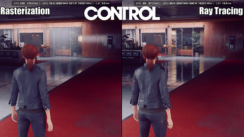 Control, Ray Tracing ON VS OFF, Ultra Settings, DLSS 4K | RTX 5090