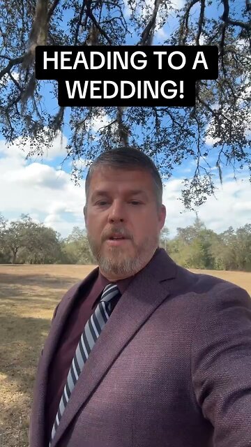 HEADING TO THE WEDDING!