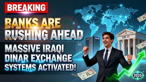 Banks Are Rushing Ahead — Massive Iraqi Dinar Exchange Systems ACTIVATED! 🏦🔥 💥 Iraqi Dinar News 2025