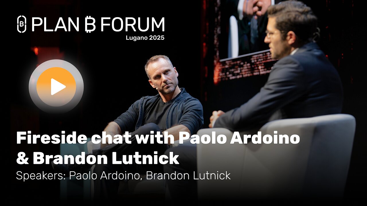 Fireside chat with Paolo Ardoino & Brandon Lutnick