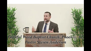 10.01.2025 Hosea 3 & Ephesians 5 | Forgiving a Cheating Spouse | Pastor Steven Anderson, Faithful Word Baptist Church, Phoenix, AZ