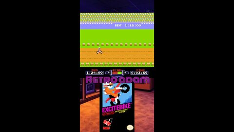 Excite Bike NES gameplay